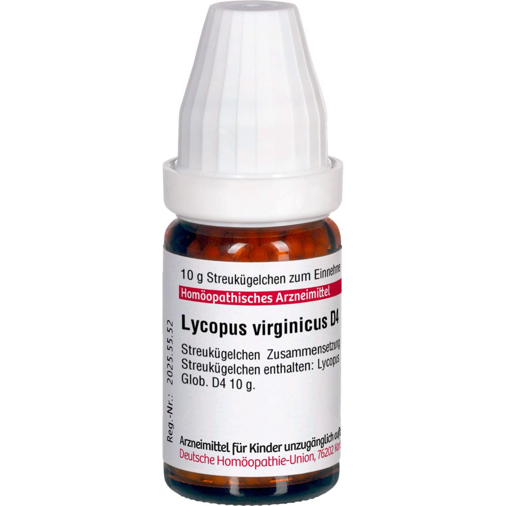 Lycopus Virginicus D 4 Globuli 10 g