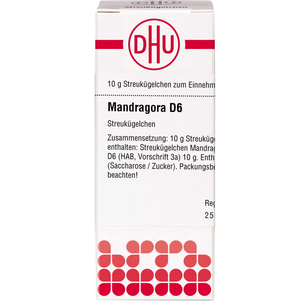 Mandragora D 6 Globuli 10 g 10 g