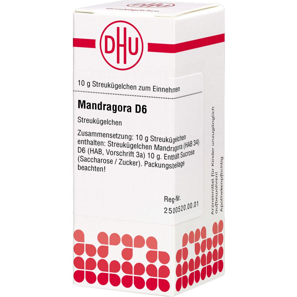 Mandragora D 6 Globuli 10 g 10 g