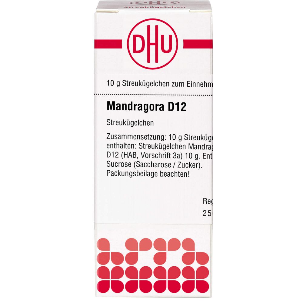 Mandragora D 12 Globuli 10 g 10 g