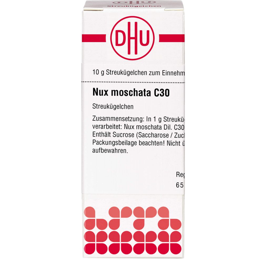 Nux Moschata C 30 Globuli 10 g