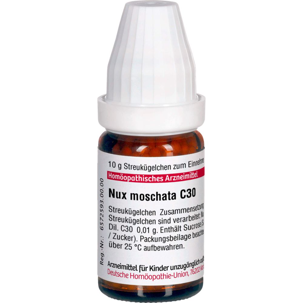 Nux Moschata C 30 Globuli 10 g