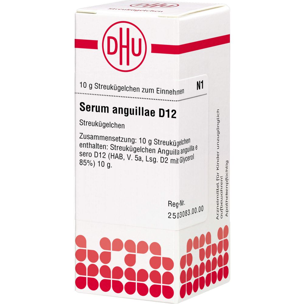 Serum Anguillae D 12 Globuli 10 g 10 g