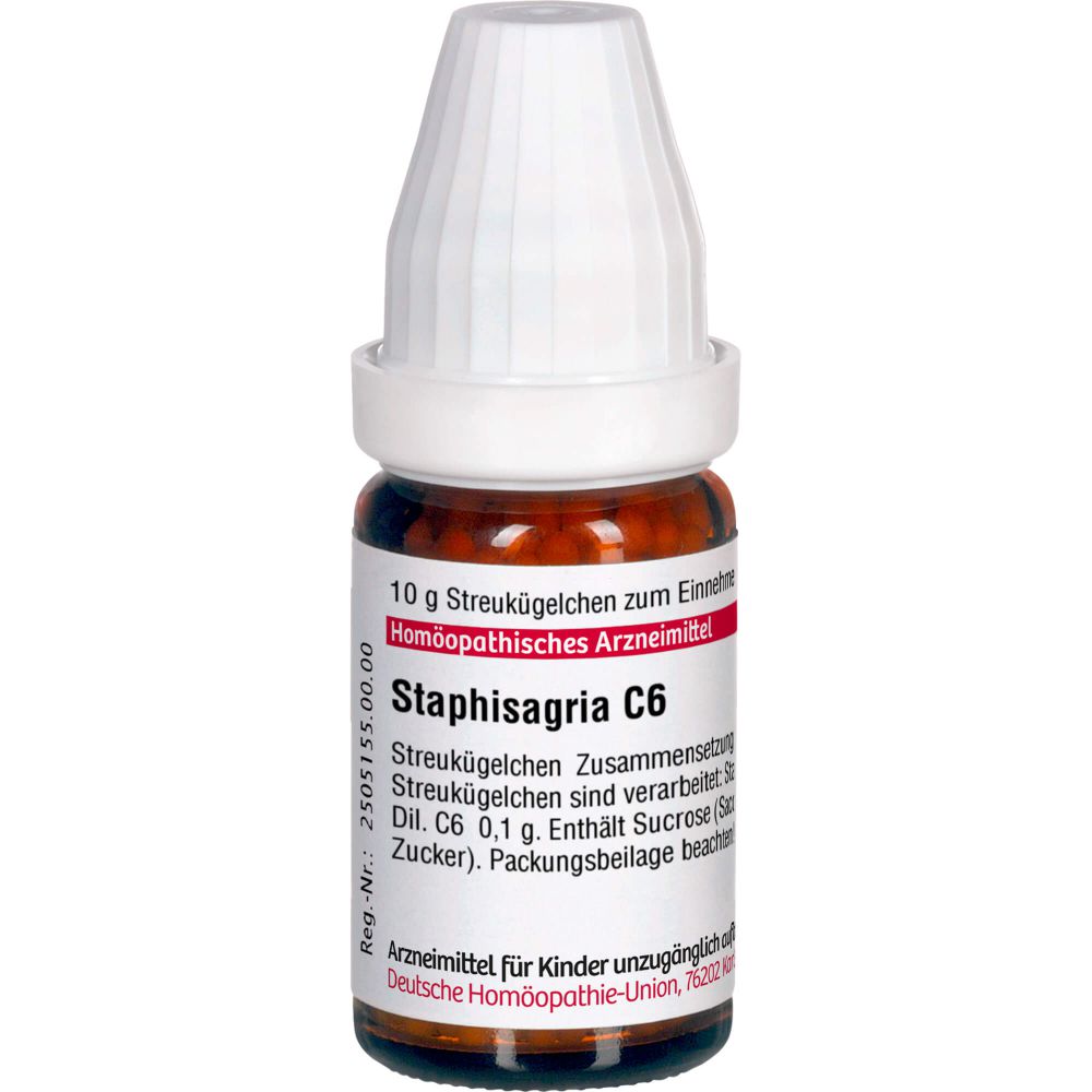 Staphisagria C 6 Globuli 10 g