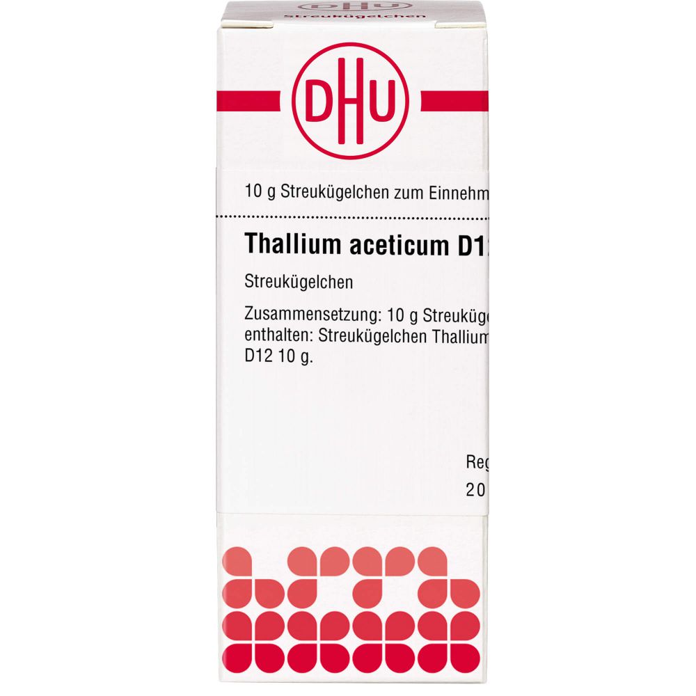 Thallium Aceticum D 12 Globuli 10 g 10 g