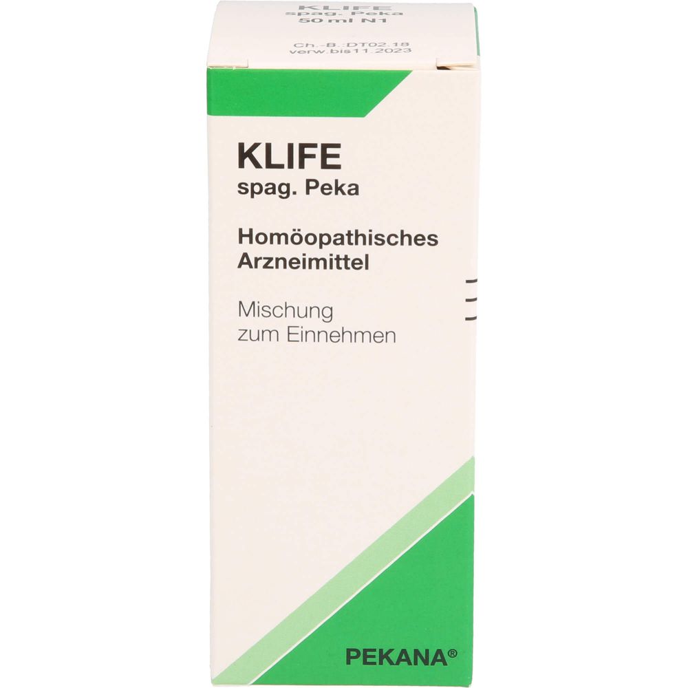 Klife spag.Peka Tropfen 50 ml