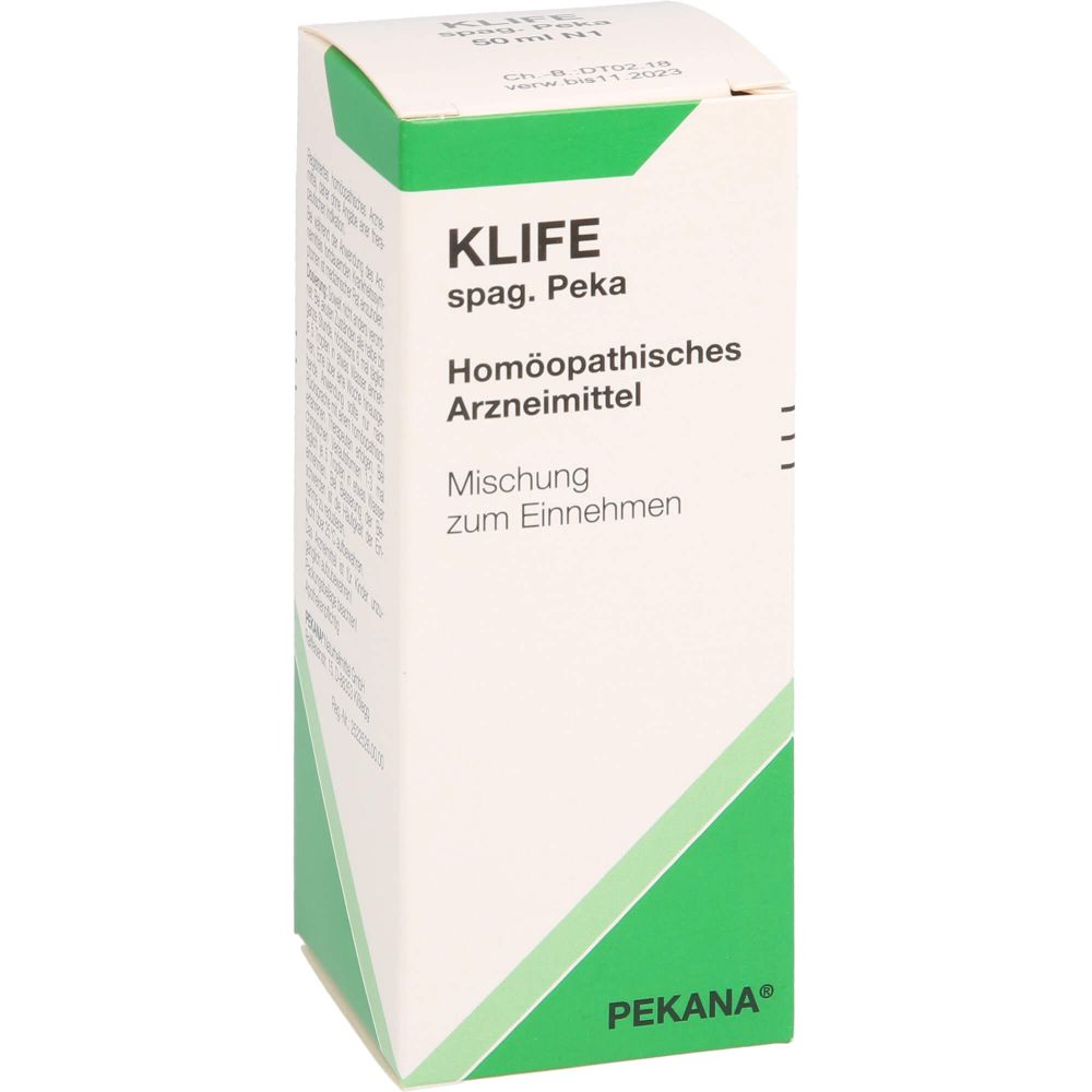 Klife spag.Peka Tropfen 50 ml