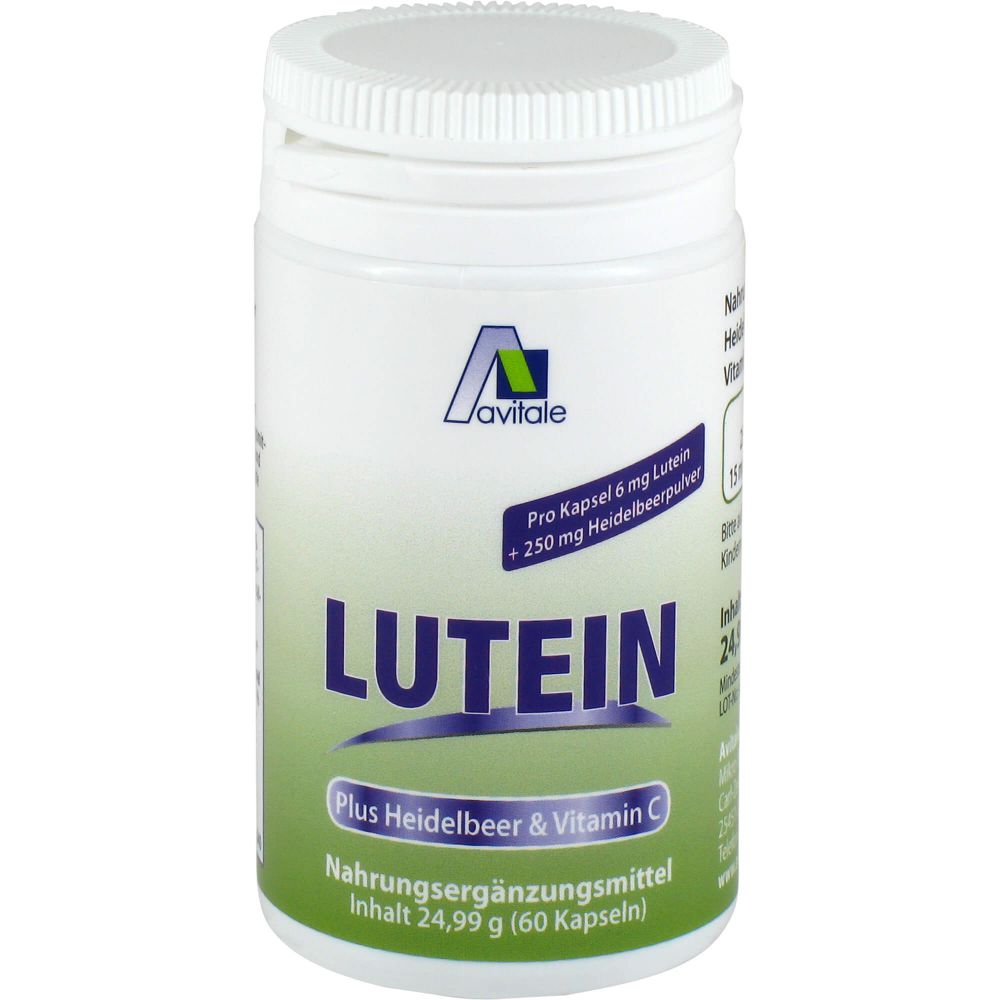 LUTEIN KAPSELN 6 mg+Heidelbeer