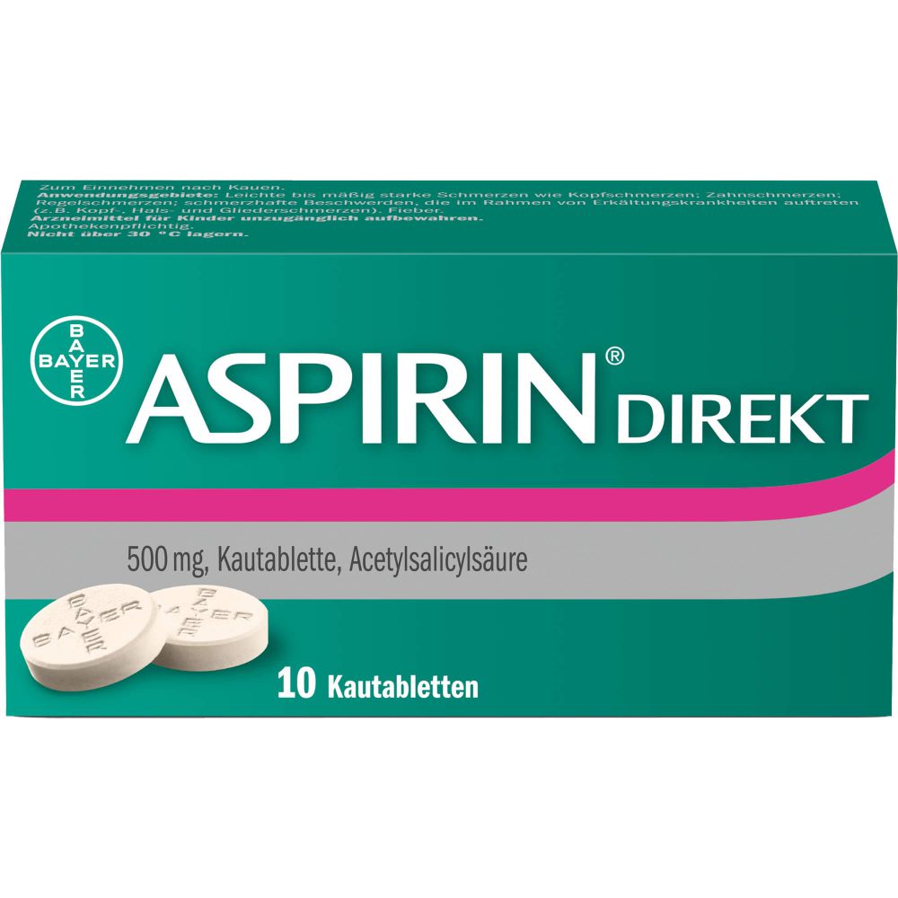 ASPIRIN Direkt Kautabletten