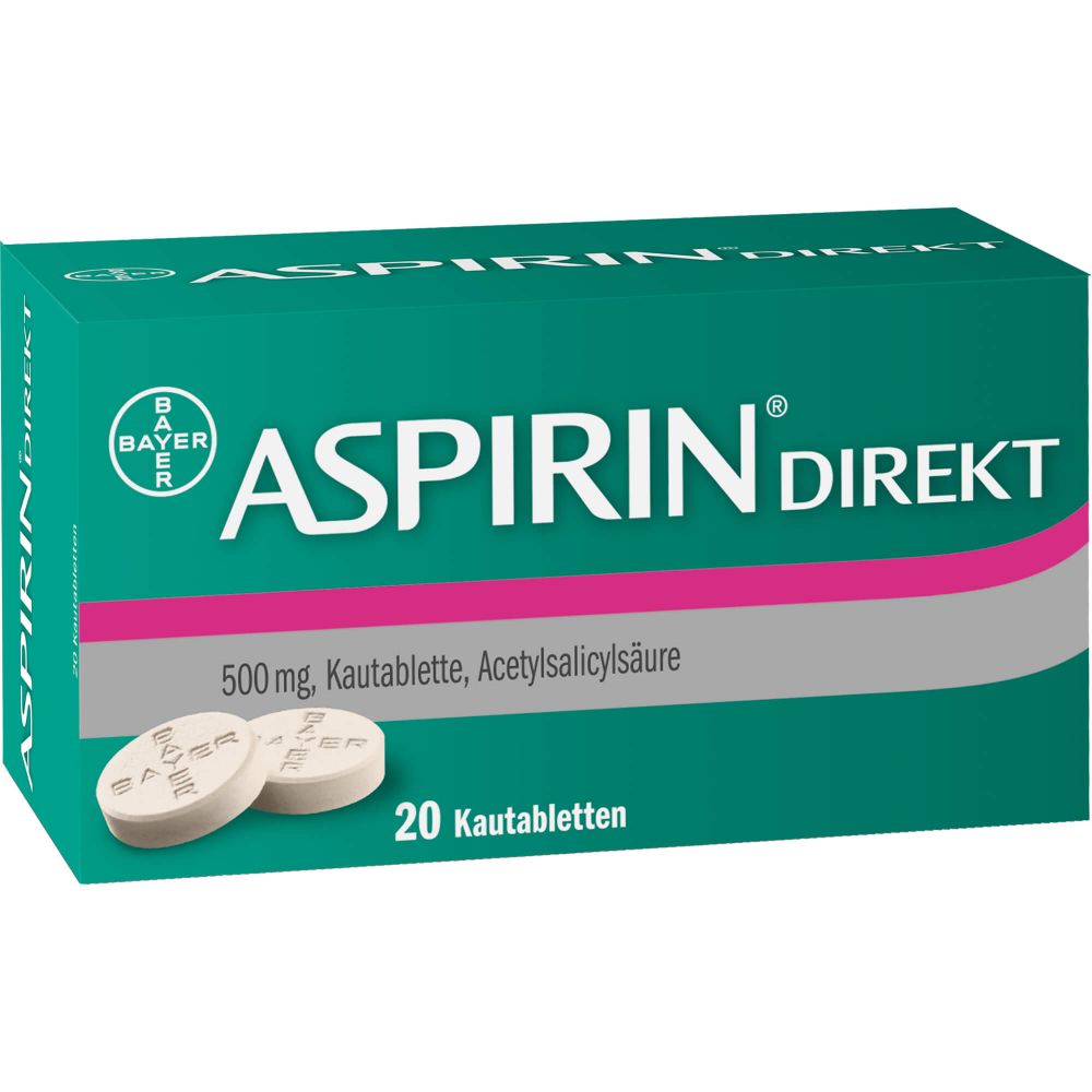 Aspirin Direkt Kautabletten 20 St