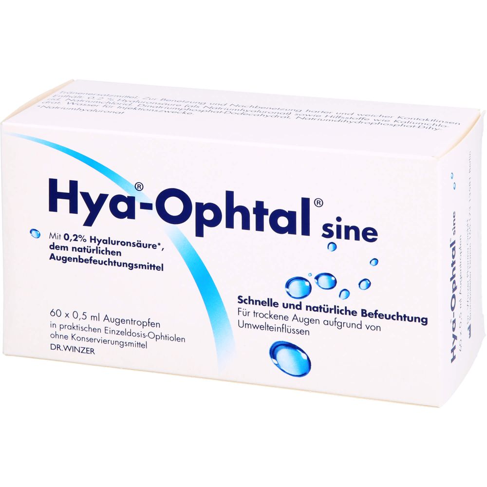HYA-OPHTAL sine Augentropfen