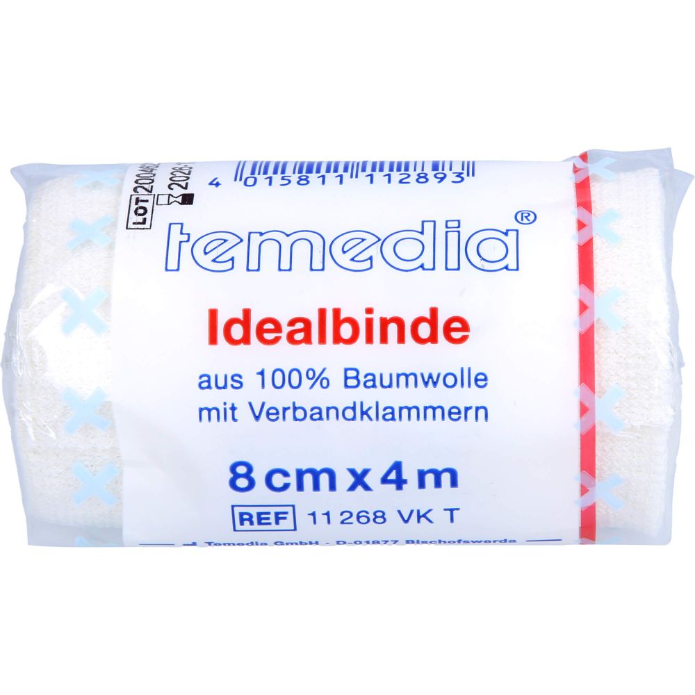 IDEALBINDE 8 cm mit Klammer