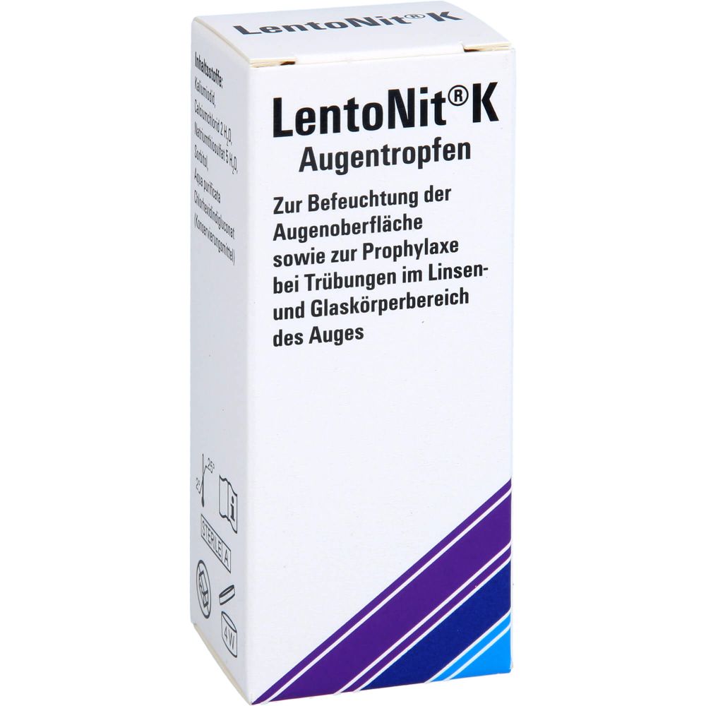 Lento Nit K Augentropfen 10 ml Augenbeschwerden