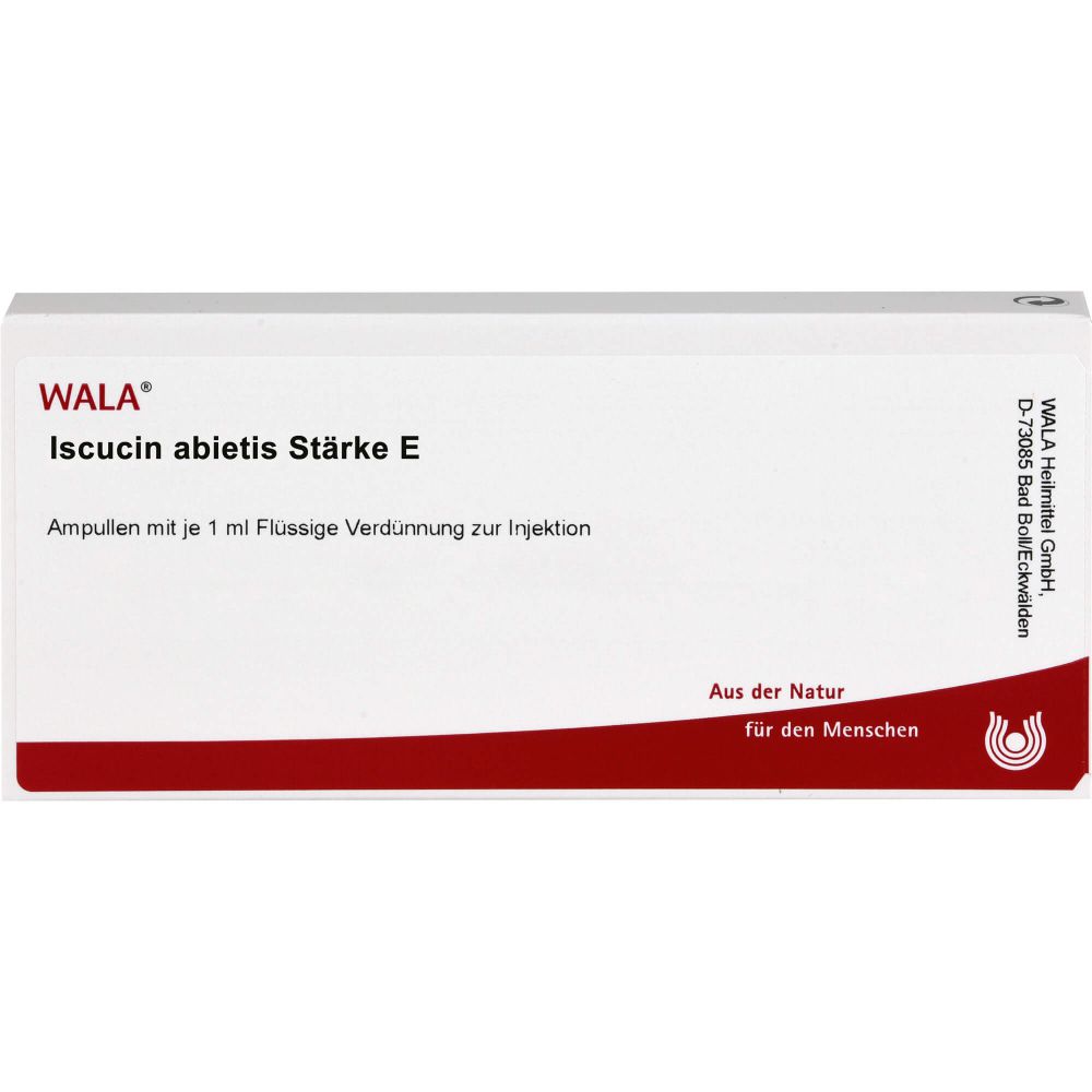 Wala Iscucin abietis Stärke E Ampullen 10 ml