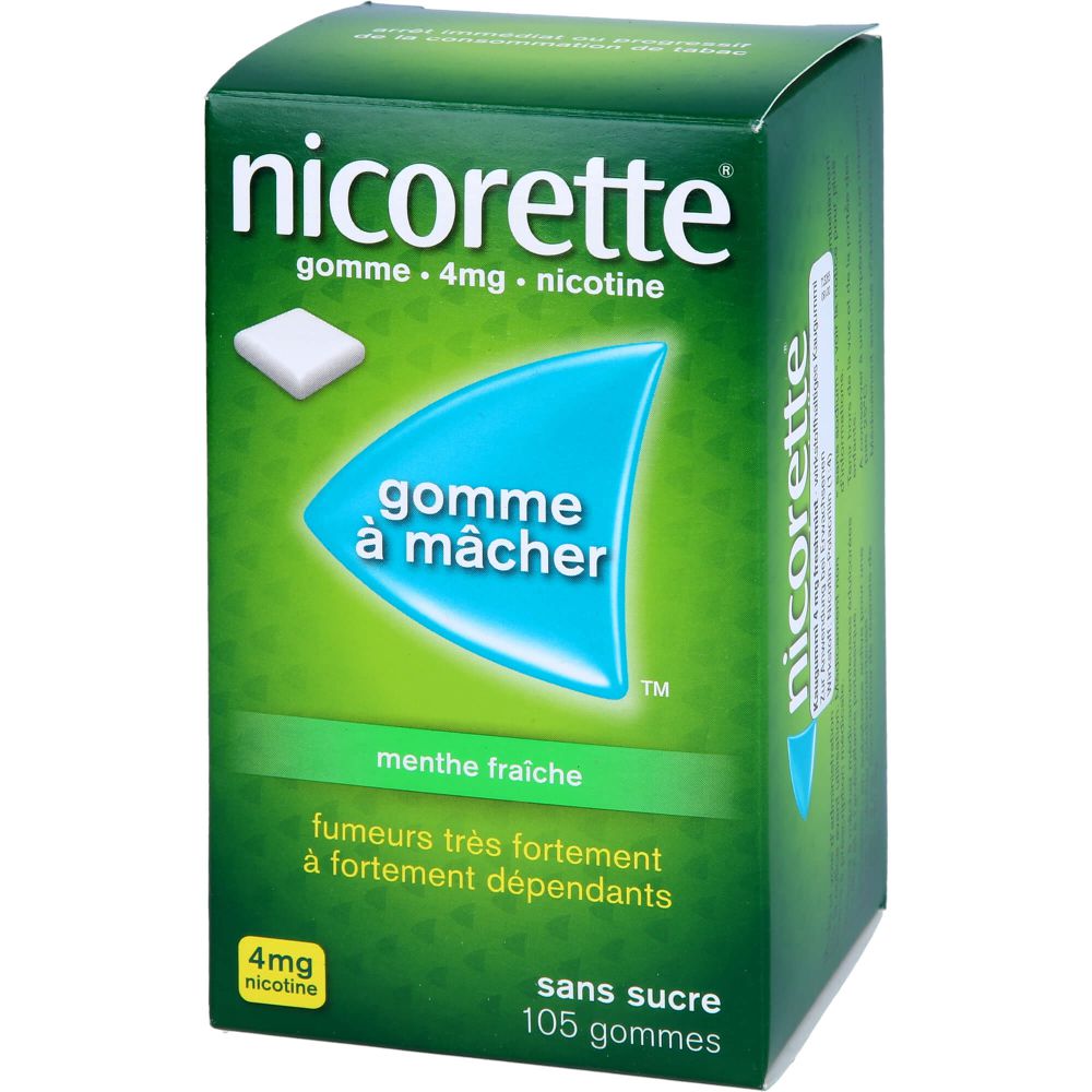 Nicorette Kaugummi 4 mg freshmint 105 St