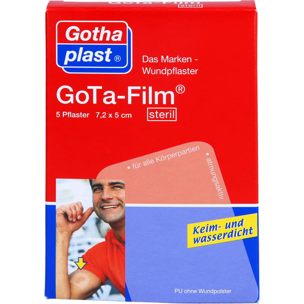 GOTA FILM steril 5x7,2 cm Pflaster