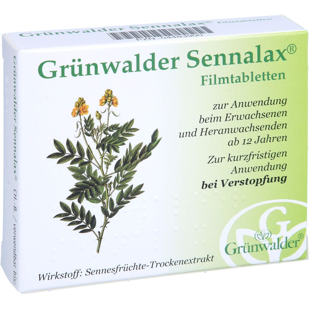 GRÜNWALDER Sennalax Filmtabletten