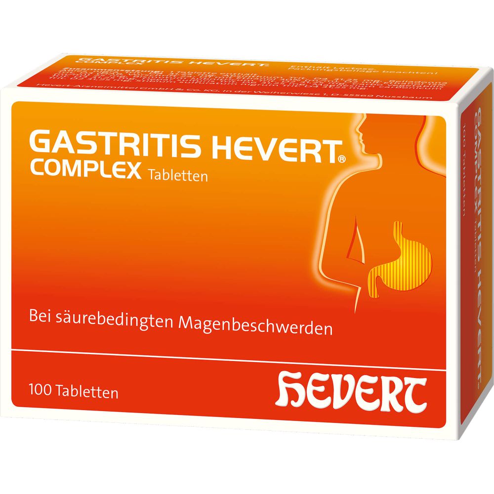 Gastritis Hevert Complex Tabletten 100 St