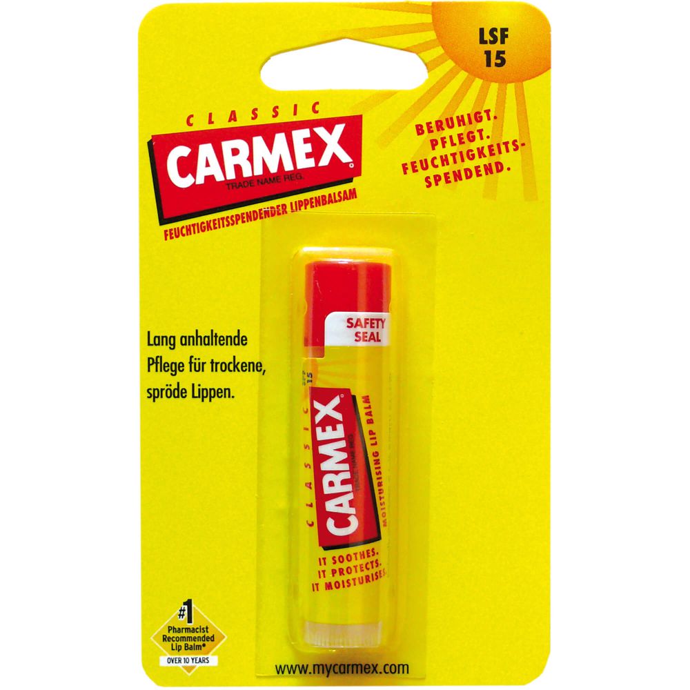 CARMEX Lippenbalsam f.trockene spröde Lippen Sti. 4.25 g - Lippenpflege -  Haut- & Körperpflege - Themen - unsere kleine apotheke