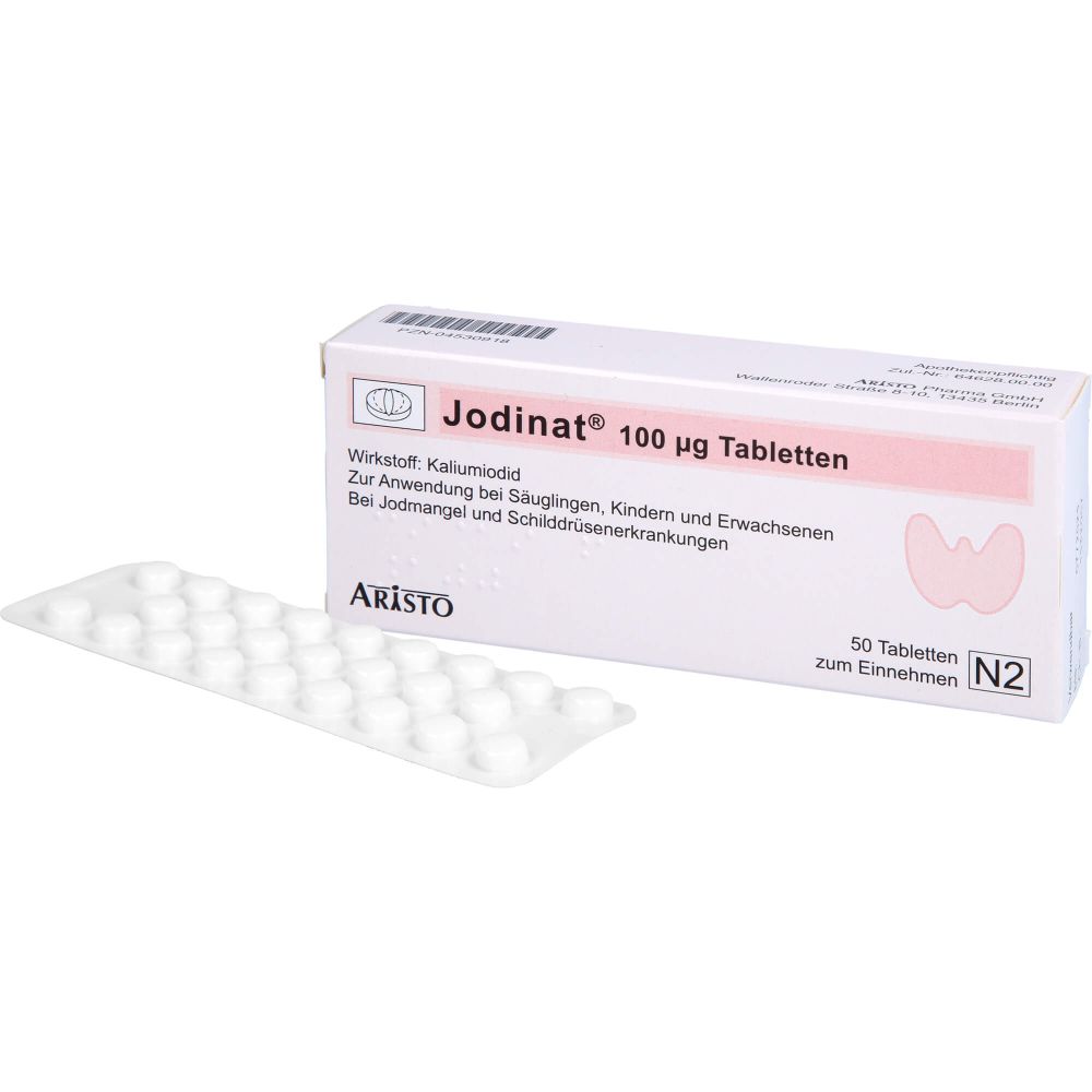 Jodinat 100 μg Tabletten 50 St