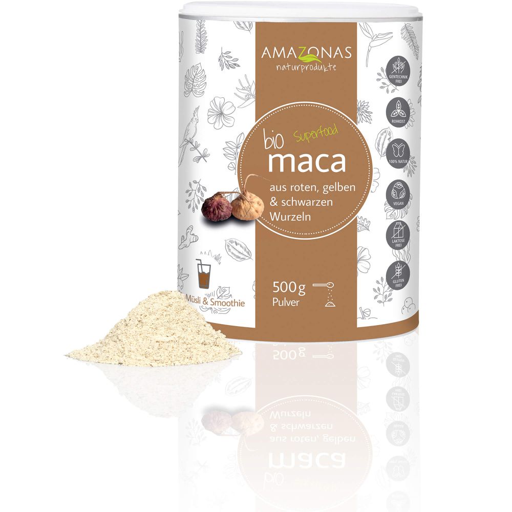 MACA 100% pur Bio Pulver