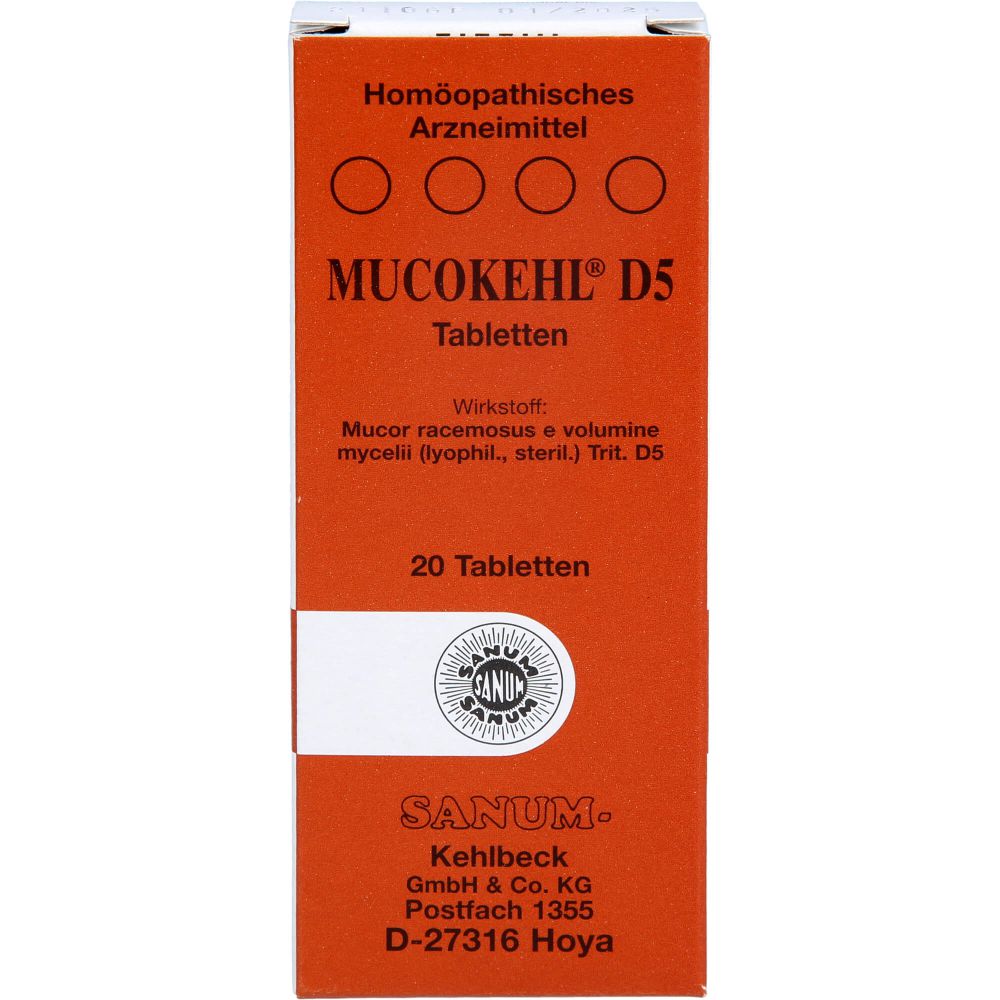 MUCOKEHL D 5 Tabletten