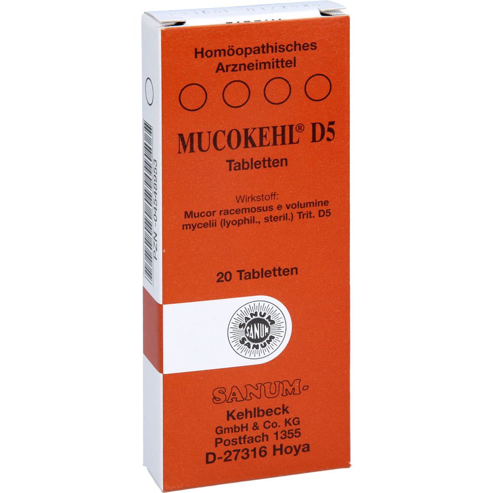 MUCOKEHL D 5 Tabletten