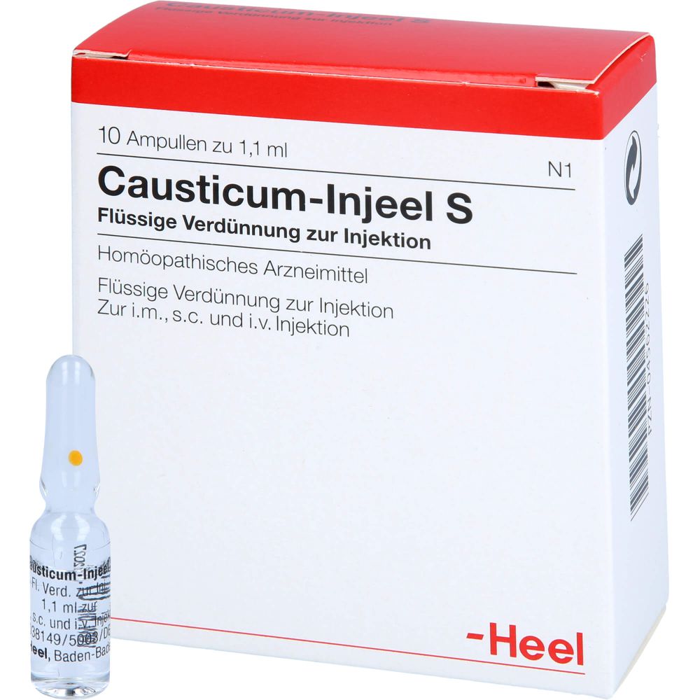 CAUSTICUM INJEEL S Ampullen