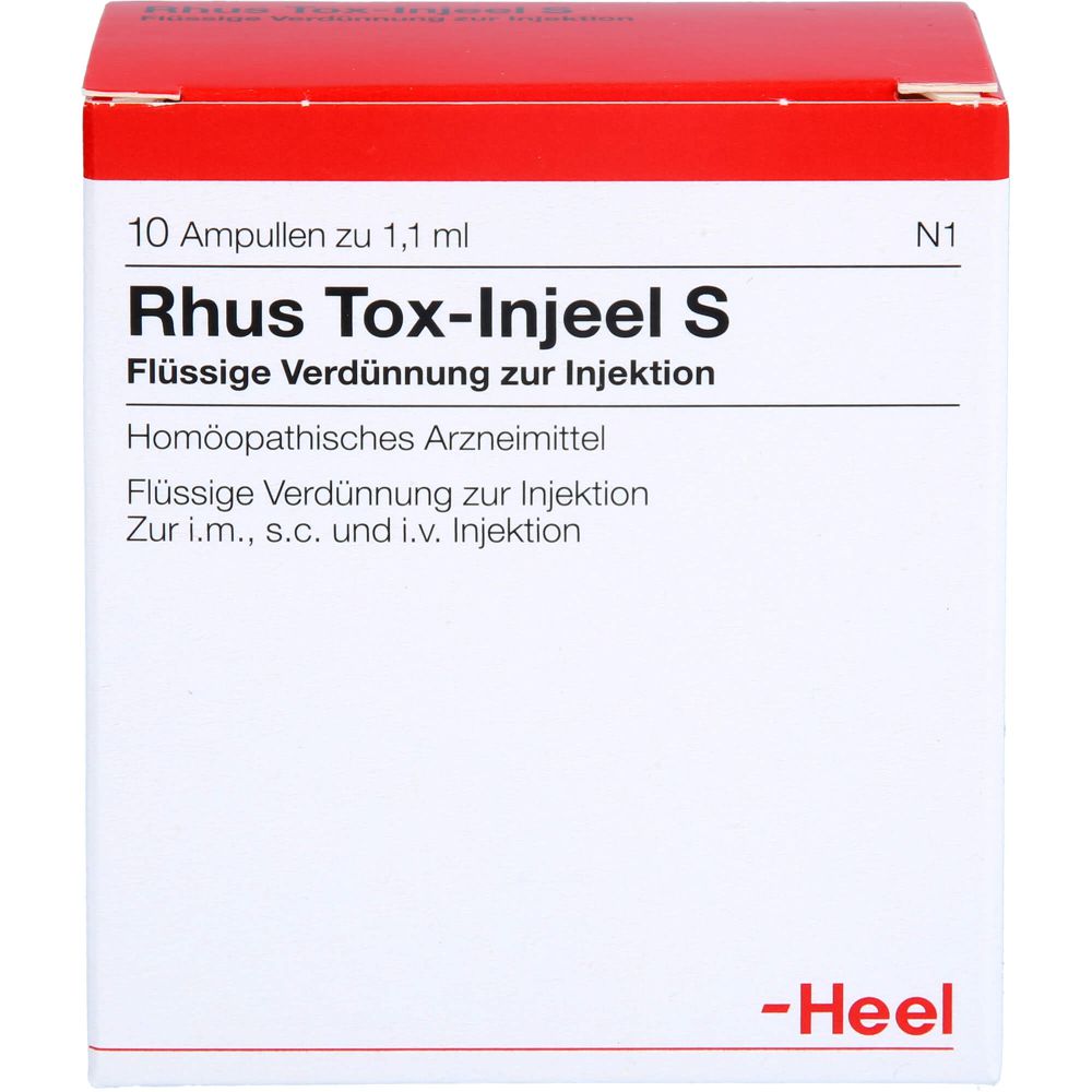 RHUS TOX Injeel S Ampullen