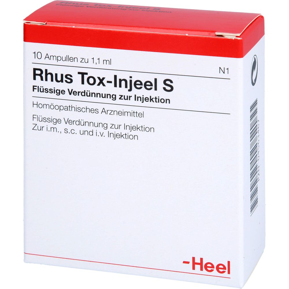 RHUS TOX Injeel S Ampullen