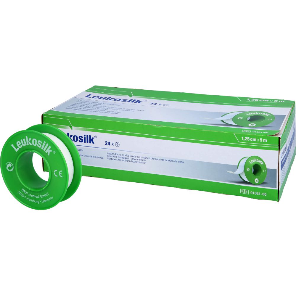 LEUKOSILK 1,25 cmx5 m