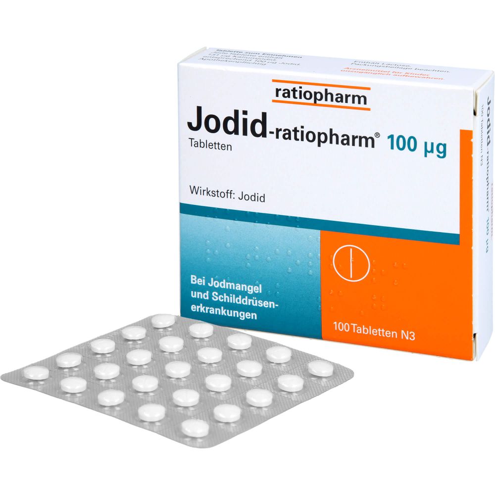 Jodid-ratiopharm 100 μg Tabletten 100 St