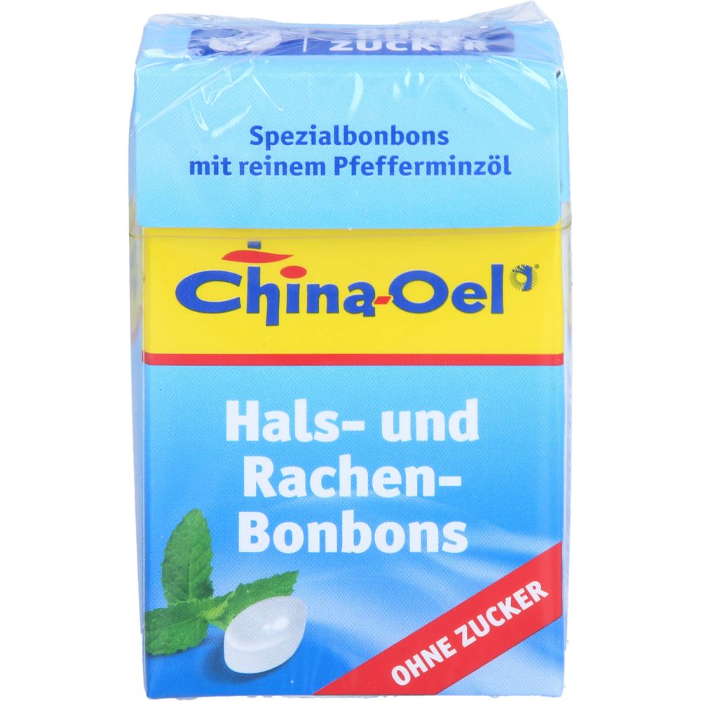 CHINA ÖL Hals- u.Hustenbonbons o.Zucker