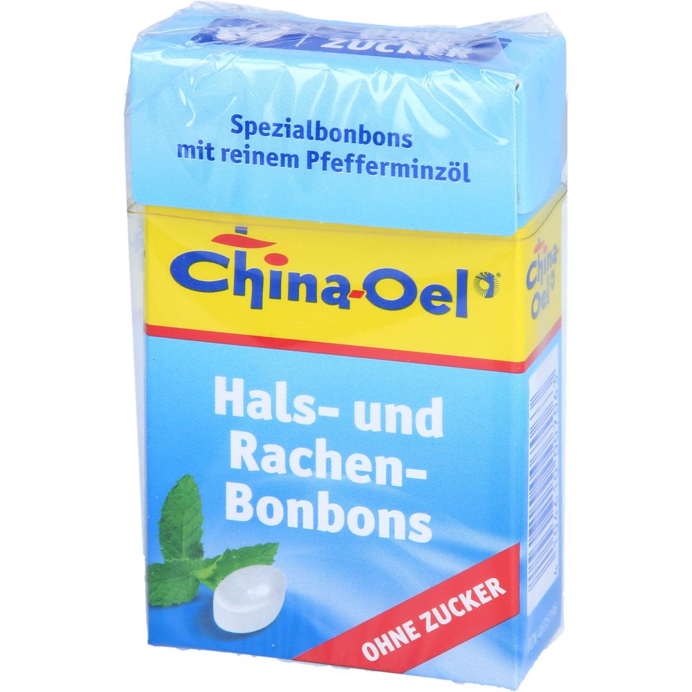 CHINA ÖL Hals- u.Hustenbonbons o.Zucker