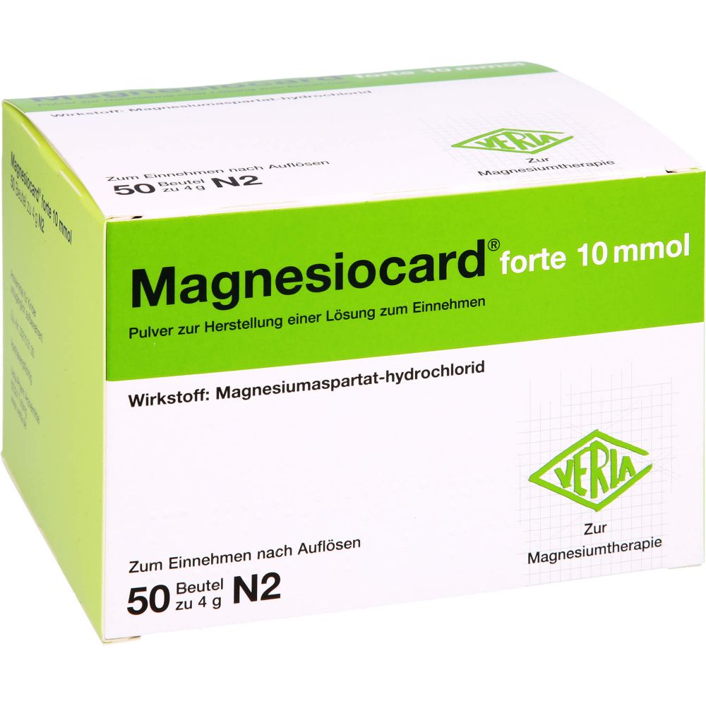 MAGNESIOCARD forte 10 mmol Plv.z.Her.e.Lsg.z.Einn.