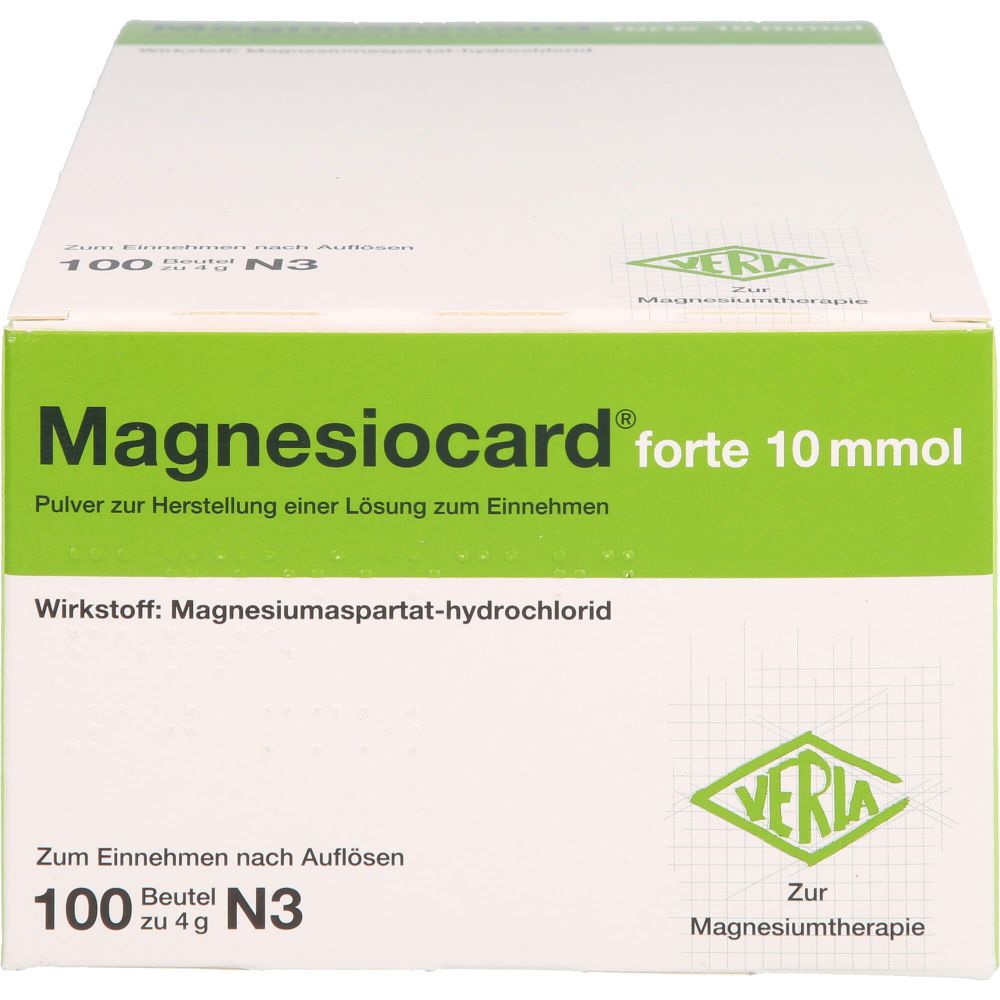 MAGNESIOCARD forte 10 mmol Plv.z.Her.e.Lsg.z.Einn.