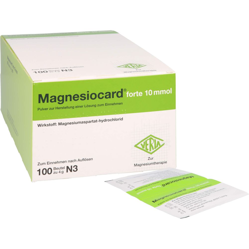 MAGNESIOCARD forte 10 mmol Plv.z.Her.e.Lsg.z.Einn.