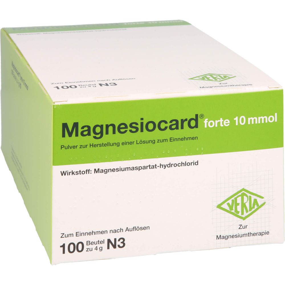 MAGNESIOCARD forte 10 mmol Plv.z.Her.e.Lsg.z.Einn.