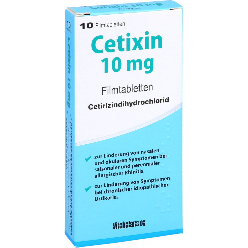 CETIXIN 10 mg Filmtabletten