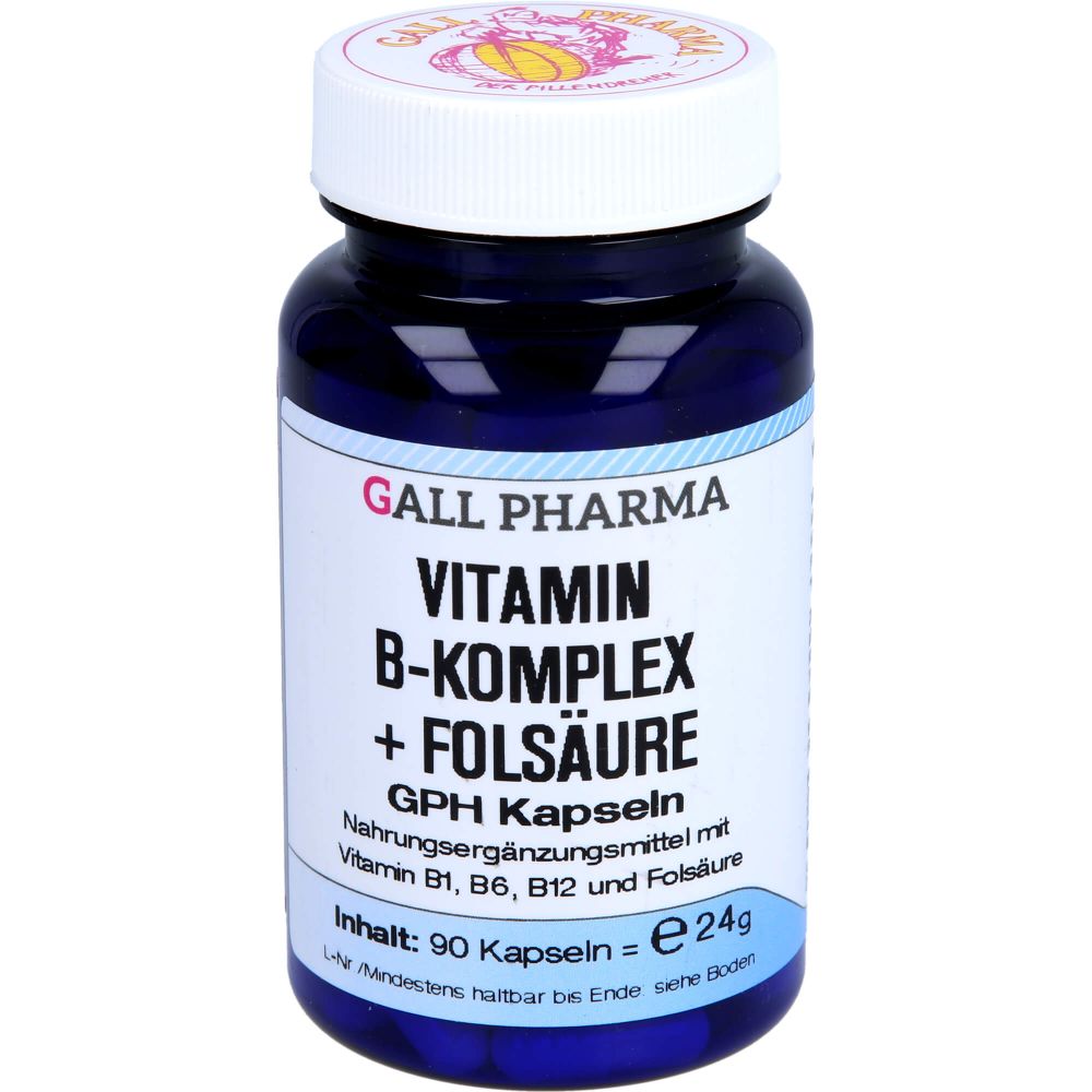 VITAMIN B KOMPLEX+Folsäure GPH Kapseln