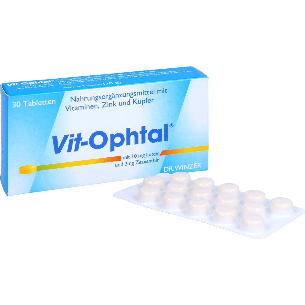 VIT OPHTAL mit 10 mg Lutein Tabletten