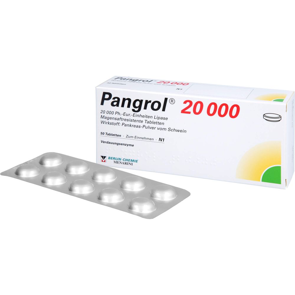 PANGROL 20.000 magensaftresistente Tabletten