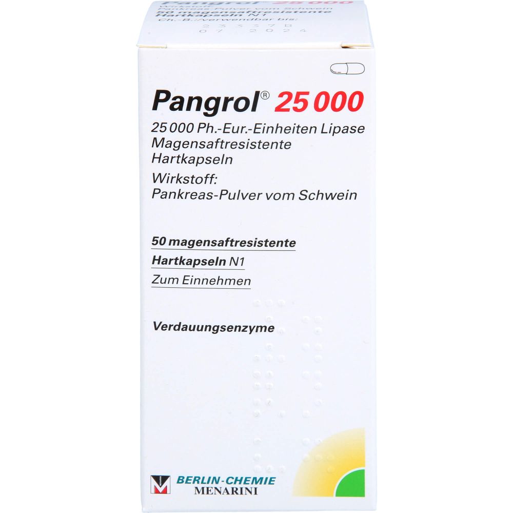 PANGROL 25.000 Hartkps.m.magensaftr.überz.Pell.