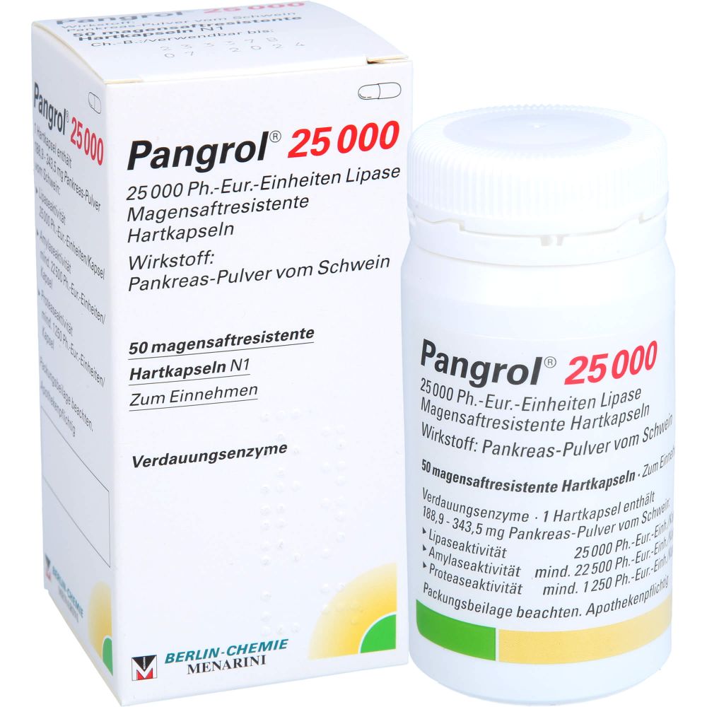 PANGROL 25.000 Hartkps.m.magensaftr.überz.Pell.