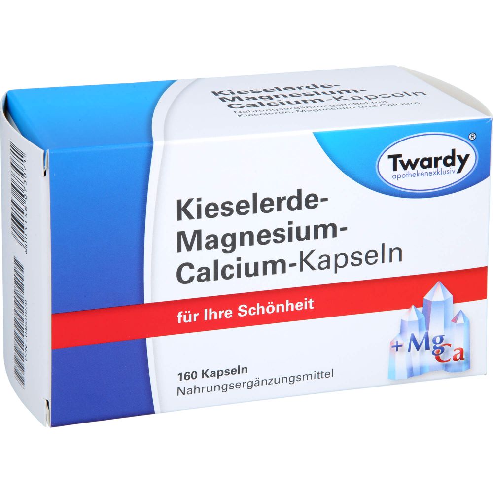 Kieselerde Magnesium Calcium Kapseln 160 St
