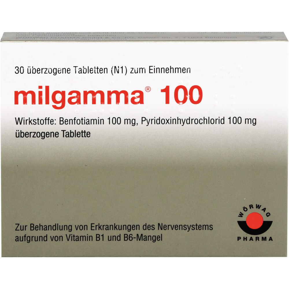MILGAMMA 100 mg tablete filmate