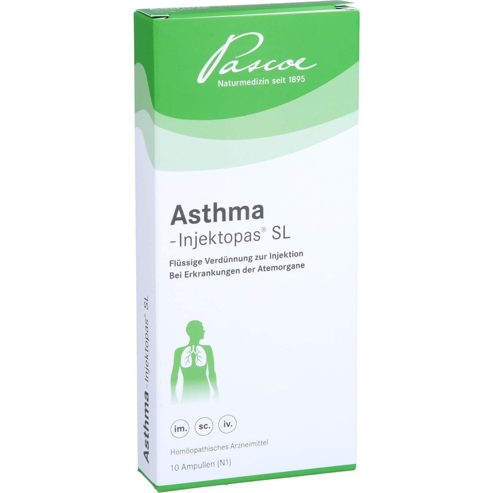Asthma Injektopas Sl Ampullen 20 ml