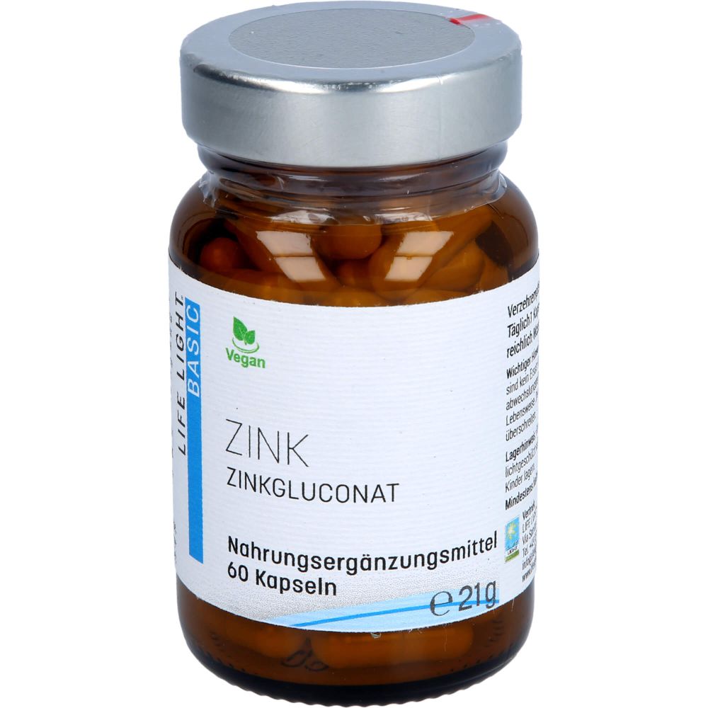 ZINK 15 mg Gluconat Kapseln