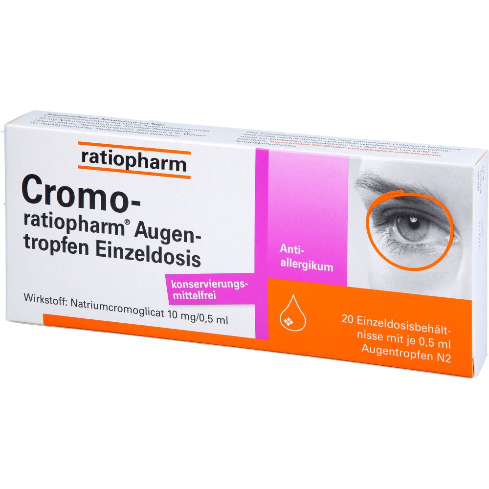 Cromo-Ratiopharm Augentropfen Einzeldosis 10 ml