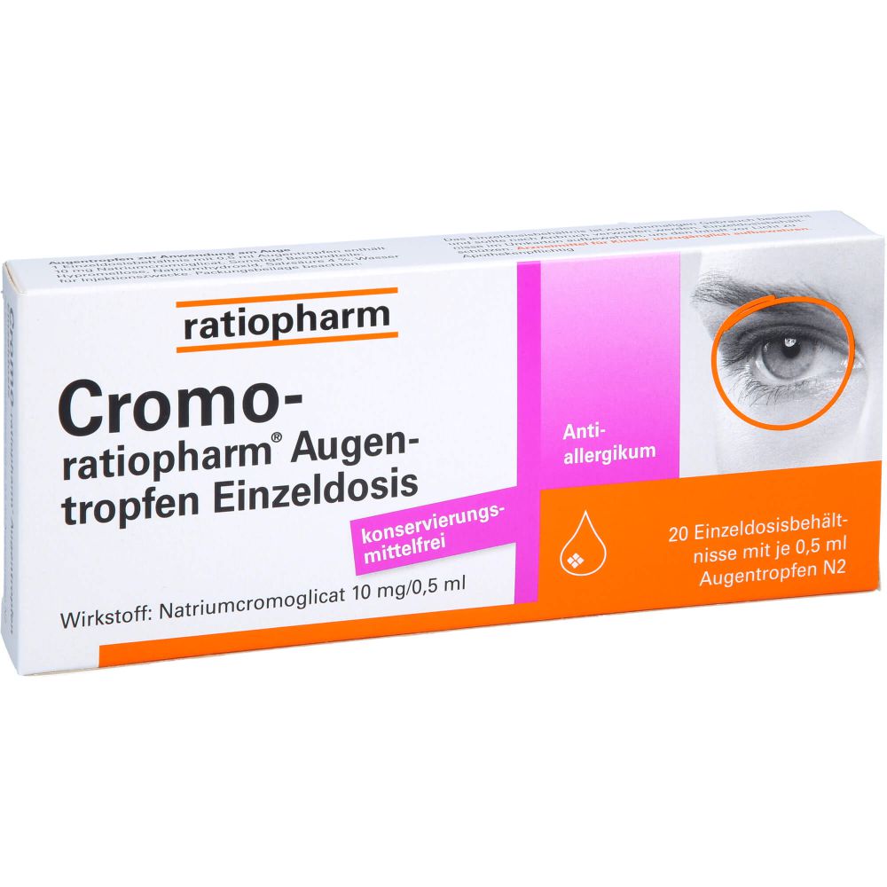 Cromo-Ratiopharm Augentropfen Einzeldosis 10 ml 10 ml